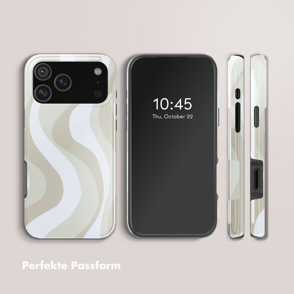 Selencia Vivid Rückabdeckung mit MagSafe Apple iPhone 17 Pro Max - Desert Waves Beige