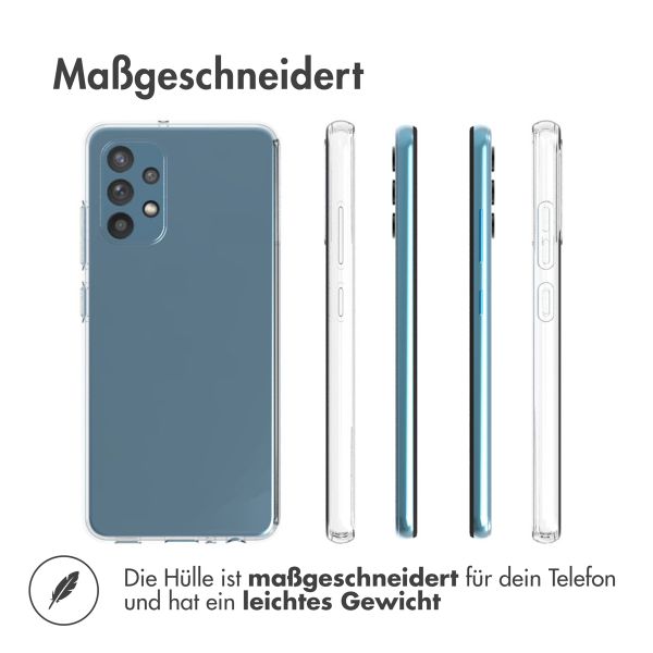 Accezz TPU Clear Cover für das Samsung Galaxy A32 (4G) - Transparent