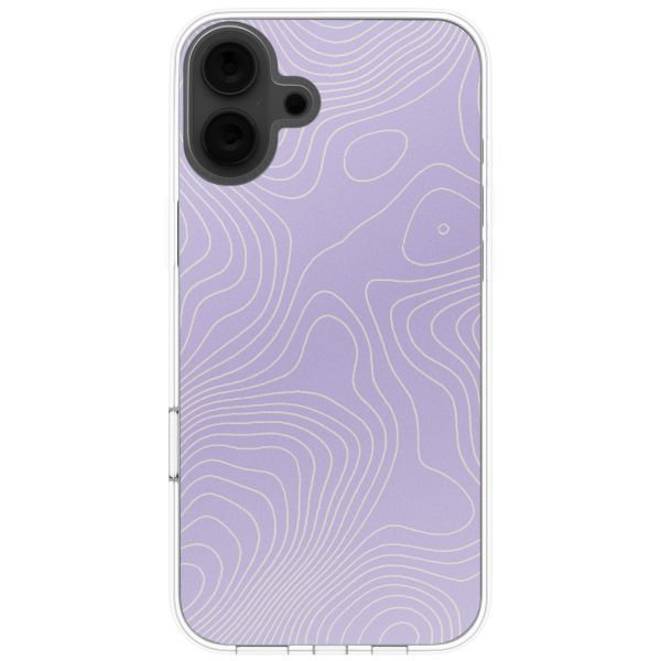 imoshion Design Hülle Apple iPhone 16 - Topo Lilac