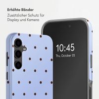 Selencia Vivid Back Cover Samsung Galaxy S24 FE - Happy Dots Digital Sky