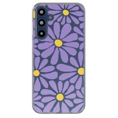 imoshion  Design Hülle für das Samsung Galaxy A16 - Tropical Violet Flowers Connect