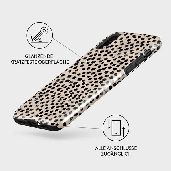 Burga Tough Back Cover für das iPhone Xr - Almond Latte