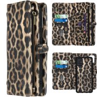 imoshion 2-1 Wallet Klapphülle für das Samsung Galaxy A51 - Leopard