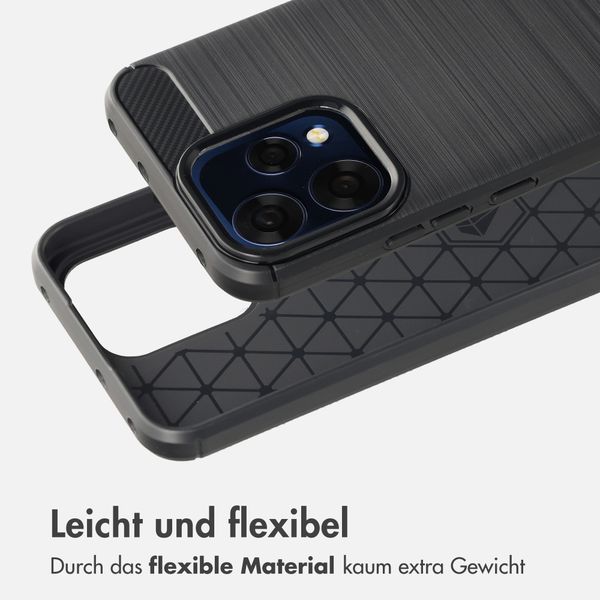 imoshion Brushed Back Cover Oppo Reno15 F (5G) - Schwarz