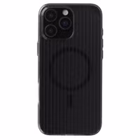 Accezz Lite Backcover mit MagSafe | Fluted | Apple iPhone 16 Pro Max - Schwarz