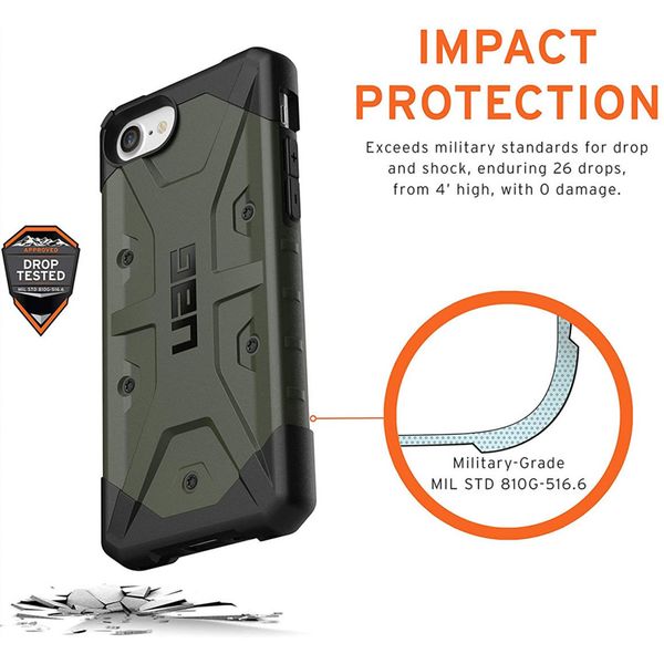 UAG Pathfinder Case Grün iPhone SE (2022 / 2020) / 8 / 7 / 6(s)