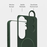 Accezz Grip Backcover mit MagSafe Samsung Galaxy S26 Ultra - Dunkelgrün
