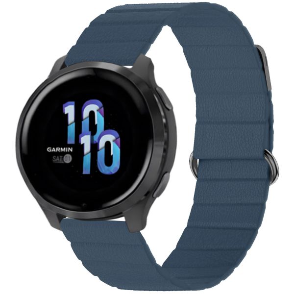 imoshion Magnetlederarmband -   Universelle 22 mm Anschluss - Blau