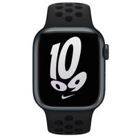 Apple Nike Sport Band für das Apple Watch Series 1-9 / SE - 38/40/41 mm / Series 10 - 42 mm - Schwarz