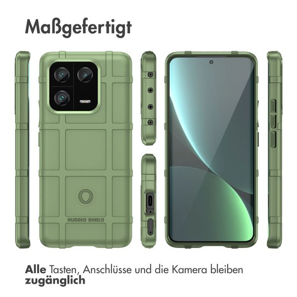 imoshion Rugged Shield Backcover Xiaomi 13 Pro - Dunkelgrün