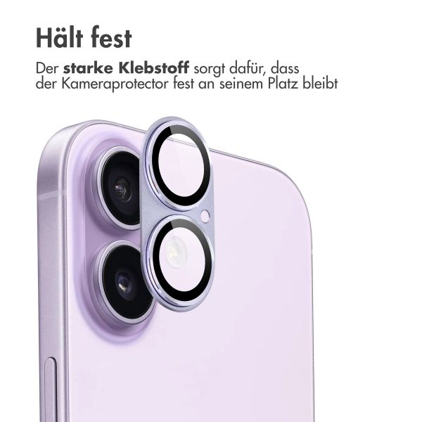 imoshion Kameraprotektor aus Glas 2er-Pack für das Apple Apple iPhone 17 - Lavendel