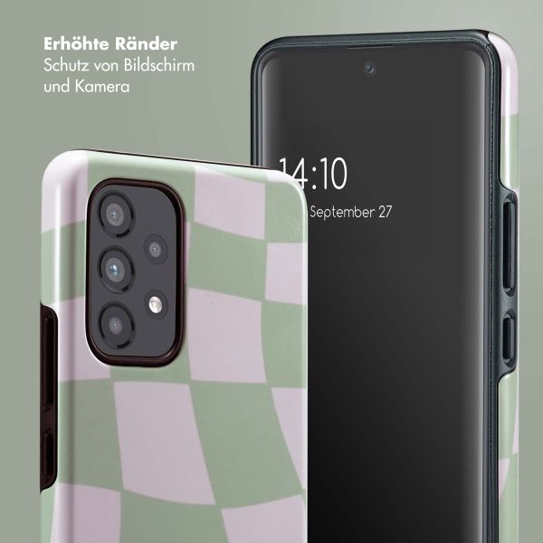 Selencia Vivid Back Cover Samsung Galaxy A53 - Groovy Sage Green