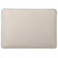 Accezz Leather Laptop Hülle Apple MacBook 13 Zoll - Laptop Sleeve - Beige