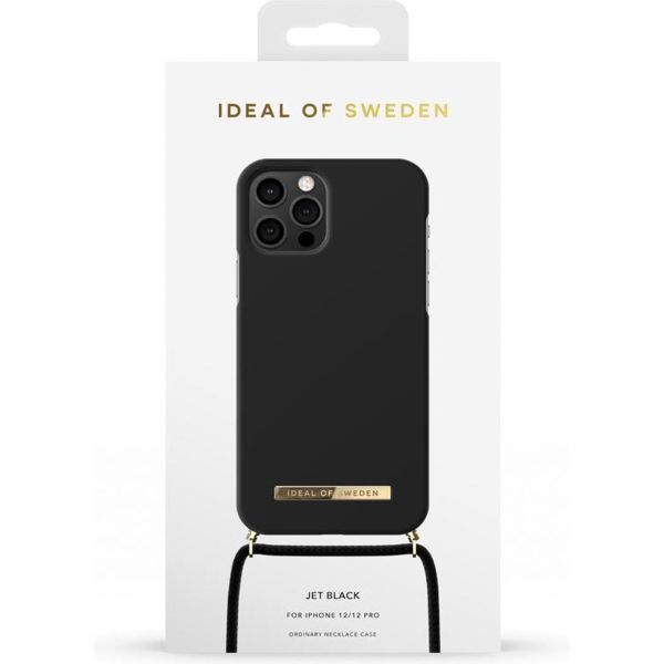 iDeal of Sweden Ordinary Necklace Case für das iPhone 12 (Pro) - Jet Black