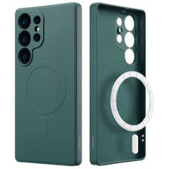 imoshion Color Back Cover mit MagSafe Samsung Galaxy S25 Ultra - Dunkelgrün