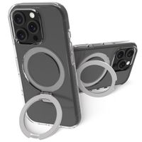 dbramante1928 Iceland Ultra D3O Back Cover mit MagSafe Stand Apple iPhone 16 Pro - Clear