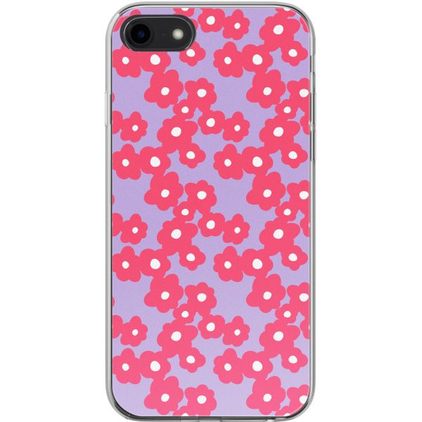 imoshion  Design Hülle für das iPhone SE (2022 / 2020) / 8 / 7 - Dusty Rose Blossoms