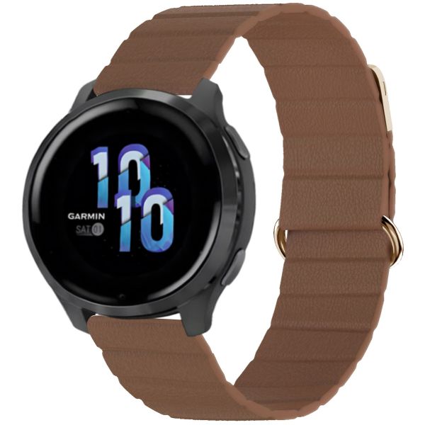 imoshion Magnetlederarmband -   Universelle 22 mm Anschluss - Braun