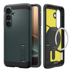 Spigen Tough Armor Backcover MagSafe Samsung Galaxy S26 Plus - Abyss Green