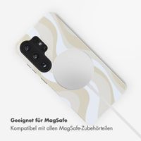 Selencia Vivid Rückabdeckung mit MagSafe Samsung Galaxy S26 Ultra - Desert Waves Beige