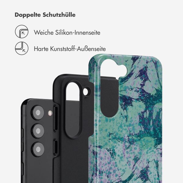 Selencia Vivid Back Cover Samsung Galaxy S23 - Fresh Paint Green
