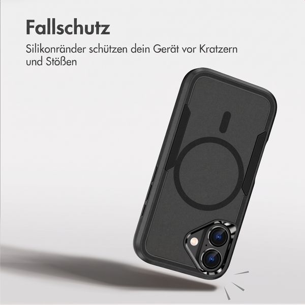 imoshion Backcover mit MagSafe Apple iPhone 16 - Schwarz