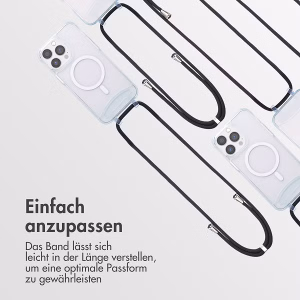 imoshion MagSafe Hülle mit abnehmbarem Band Apple iPhone 13 Pro Max - Transparent