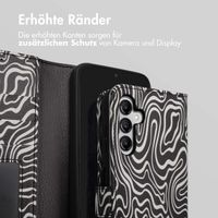 imoshion Design Klapphülle Samsung Galaxy A14 (5G/4G) - Black And White