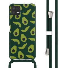 imoshion SilikonHülle design mit Band Samsung Galaxy A22 (5G) - Avocado Green