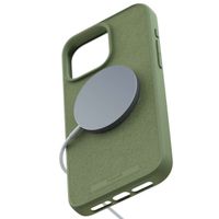 Njorð Collections Wildleder Comfort+ Case MagSafe für das iPhone 15 Pro Max - Olive