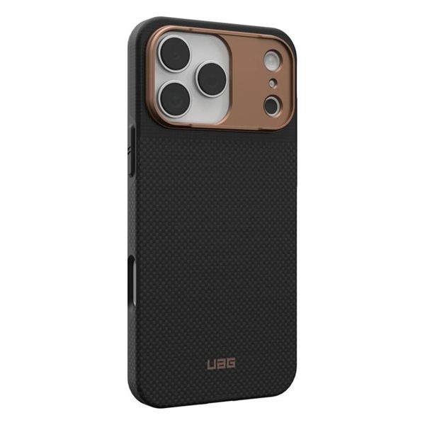 UAG Fibr Armr Kevlar Hülle mit MagSafe Apple iPhone 17 Pro Max - Graphite / Bronze