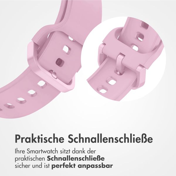 imoshion Silikonband für das  Samsung Galaxy Fit 3 - Rosa