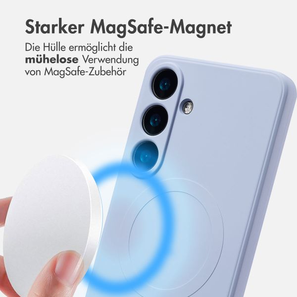 imoshion Color Back Cover mit MagSafe für das Samsung Galaxy S25 Plus - Lila