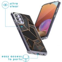 imoshion Design Hülle für das Samsung Galaxy A32 (4G) - Black Graphic