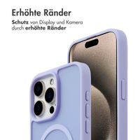 imoshion Color Guard Back Cover mit MagSafe Apple iPhone 15 Pro Max - Lila / Lilac