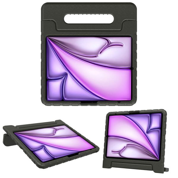 imoshion Schutzhülle mit Handgriff kindersicher Apple iPad Air 11 Zoll (2025) M3 / (2024) M2 - Schwarz