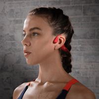 Shokz OpenRun - Standardmodell - Open-Ear kabellose Kopfhörer - Bone conduction - Red