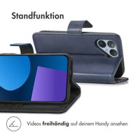 imoshion Luxuriöse Klapphülle Fairphone 5 - Dunkelblau