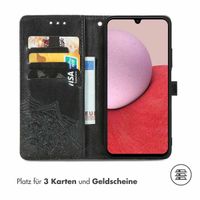 imoshion Mandala Klapphülle für das Samsung Galaxy A14 (5G/4G) - Schwarz