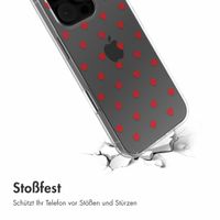 imoshion Design Hülle iPhone 16 Pro - Red Hearts