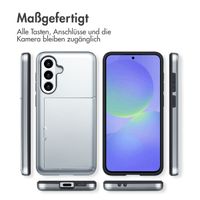 imoshion Backcover mit Kartenfach Samsung Galaxy A36 / A56 - Grau