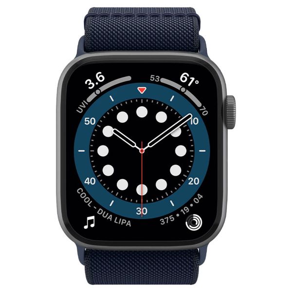 Spigen Lite Fit Armband für das  Apple Watch Series 1 t/m 11 / SE / Ultra (44/45/46/49 mm) - Navy