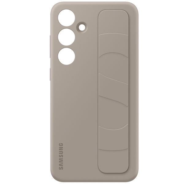 Samsung Original Standing Grip Backcover für das Galaxy S24 Plus - Taupe