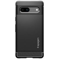 Spigen Rugged Armor Case für das Google Pixel 7a - Schwarz