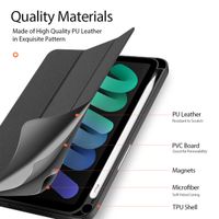 Dux Ducis Domo Klapphülle Apple iPad Mini 7 (2024) / iPad Mini 6 (2021) - Schwarz