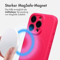 imoshion Color Back Cover mit MagSafe Apple iPhone 16 Pro - Neon Pink