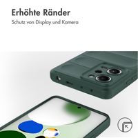 imoshion EasyGrip Backcover für das Xiaomi Redmi Note 12 Pro - Dunkelgrün