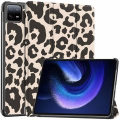 imoshion Design Trifold Klaphülle Xiaomi Pad 6 / 6 Pro - Leopard
