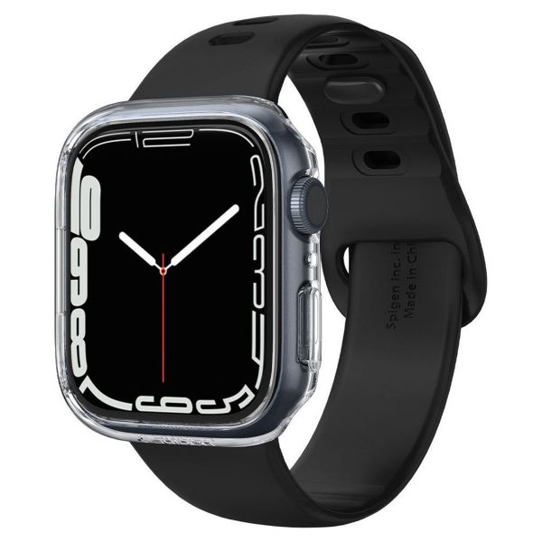 Spigen Thin Fit™ Case für die Apple Watch Series 7 / 8 / 9 - 45 mm - Transparent