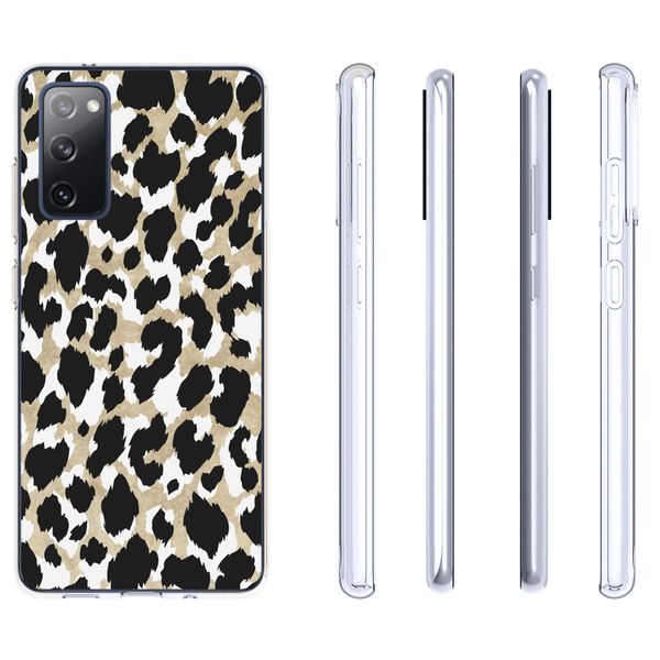 imoshion Design Hülle für das Samsung Galaxy S20 FE - Leopard / Schwarz